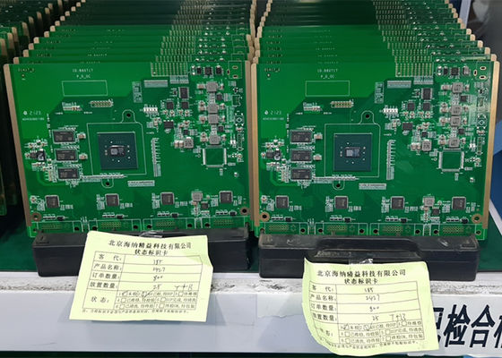 Πολυστρωματικός HDI πίνακας PCB του ISO FR4, 6 στρώμα πίνακας 8 PCB στρώματος ηλεκτρονικός