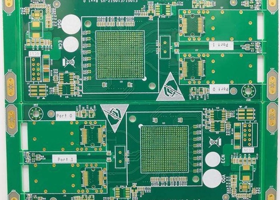 Πράσινος πίνακας PCB Hdi υψηλών σημείων για την αυτοκίνητη ηλεκτρονική
